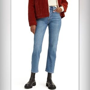 Levi's Wedgie Straight Leg Jeans